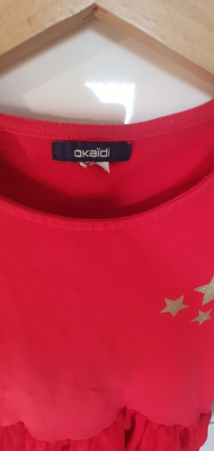 Robe rouge Okaïdi 12 ans - photo numéro 2