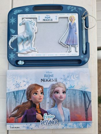 Tablette ardoiqe reine des neiges