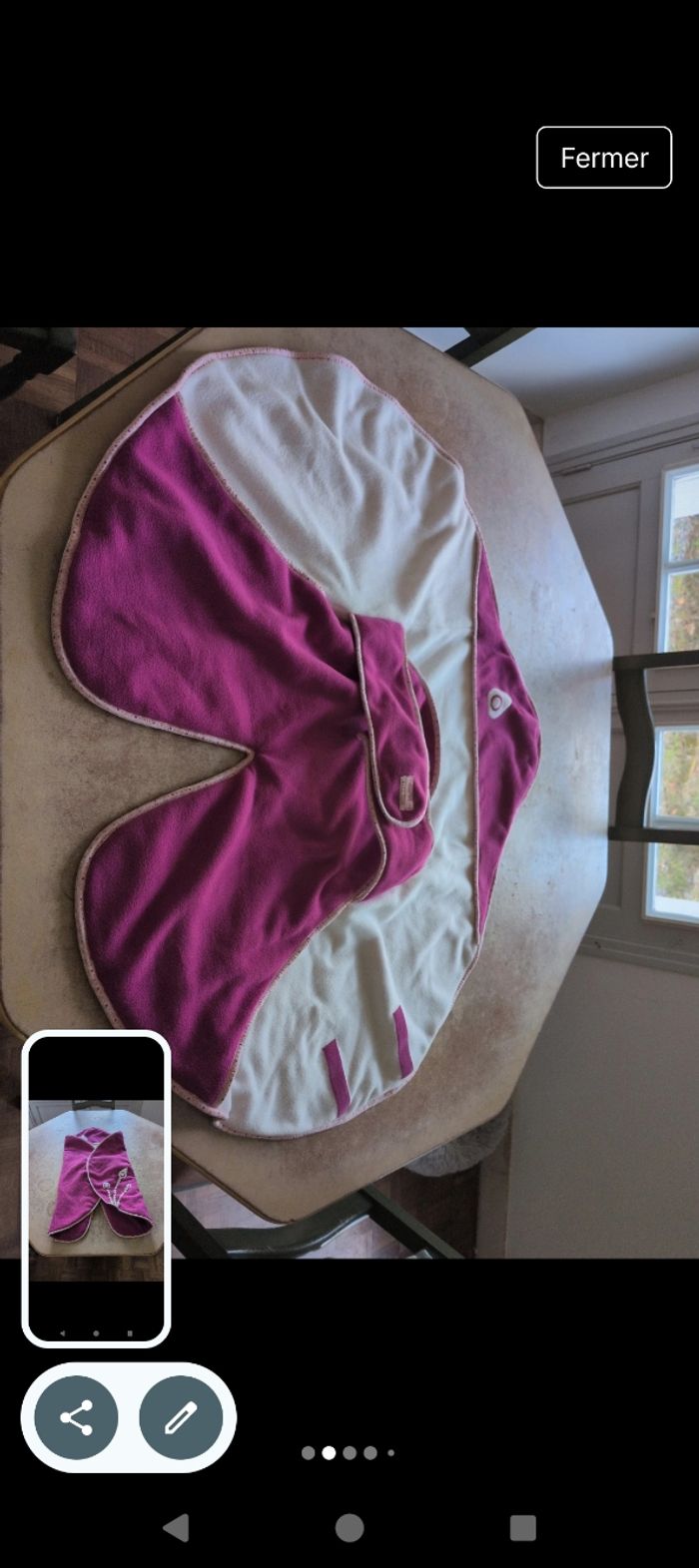 Nid d ange couverture Nomad rose - photo numéro 5