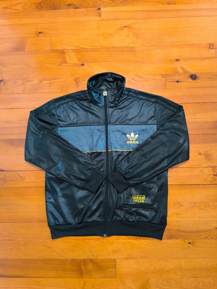 Veste Adidas - Chile 62 - Logo brodé - Noir/Jaune - Taille L