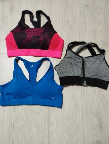 Lot de brassières de sports taille M/L