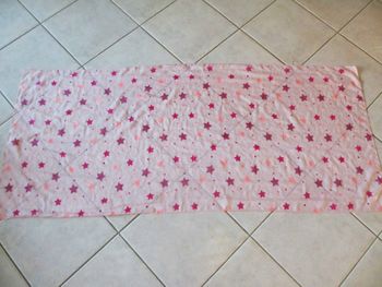 Foulard fille Okaïdi motif étoiles 150 x 66 cm