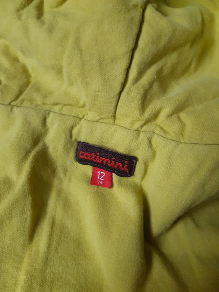 Manteau à capuche Catimini 12 mois - photo numéro 5