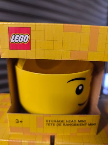 Boîte de rangement LEGO – Tête Mini (Modèle 4033)