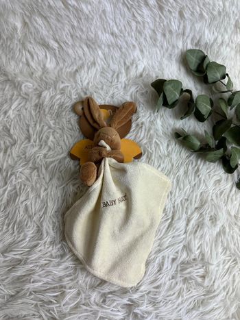 Doudou mouchoir lapin Baby nat
