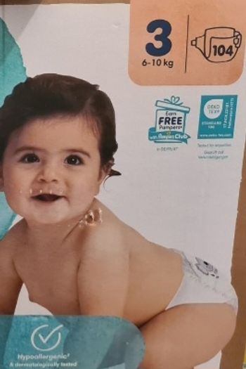 Pampers harmonie taille 3 XXL pack