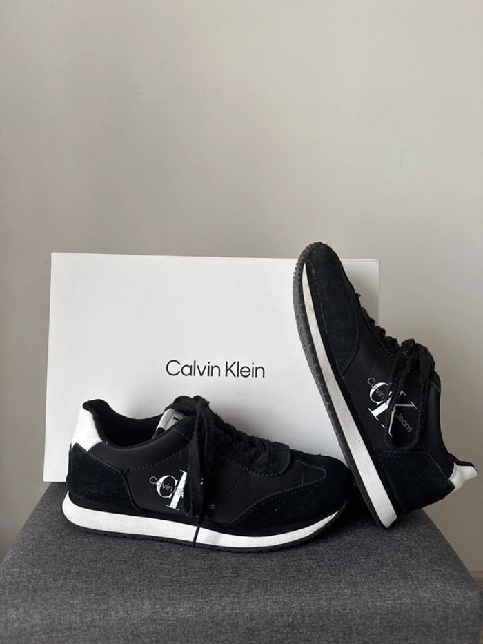👟basket trainers femme- calvin Klein jeans - taille 38 - bon état