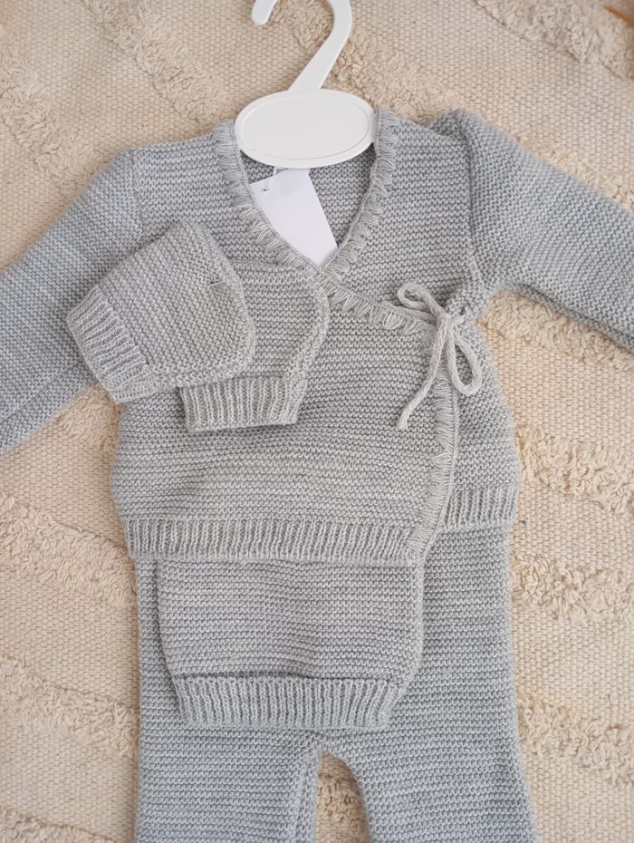 Ensemble naissance complet gris - photo numéro 2