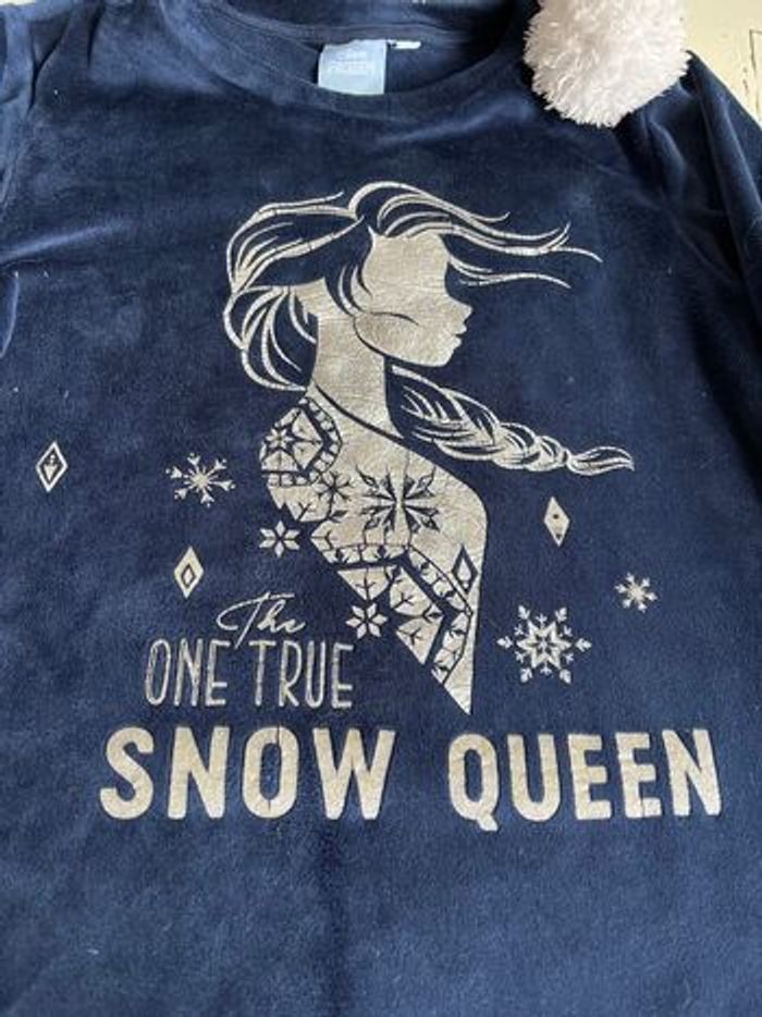 Pyjama pilou reine des neiges - photo numéro 2