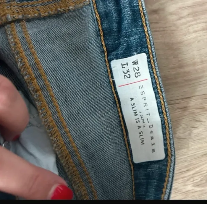 Esprit jeans bleu femme, taille 38 Taille us/ w28/L32 - photo numéro 5