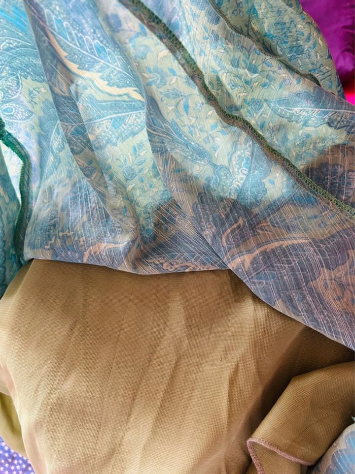 🦋🌿Jupe Vintage bohème à volants Y2K 00s Fairycore whimsical asymmetrical ruffled skirt🌿🦋 - photo numéro 15