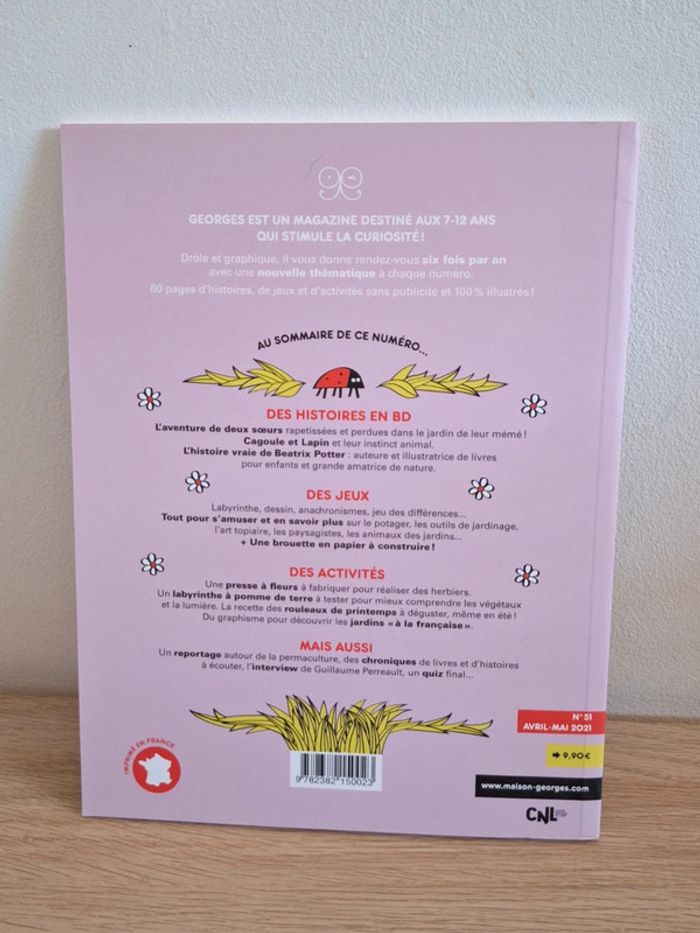 Magazine Georges numéro 51 jardins - photo numéro 4