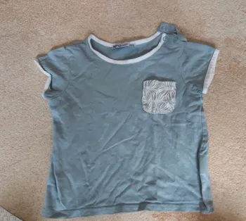 Tee shirt bleu T.36m