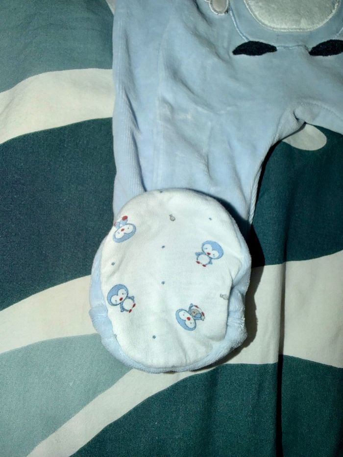 Pyjama velours Sergent Major  3 mois - photo numéro 3