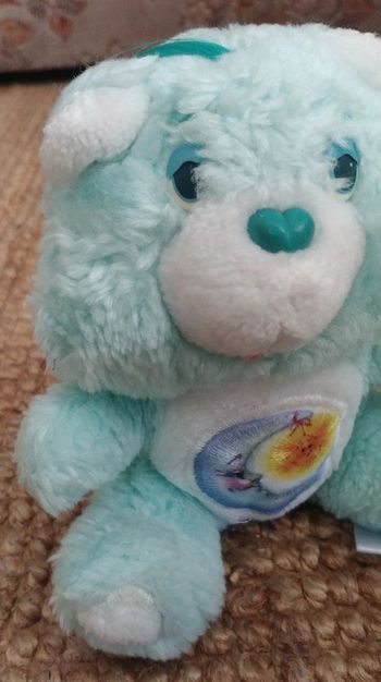 Peluche bisounours vintage care bears bedtime bear 6' grosdodo Kenner 83
