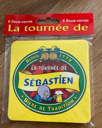 Dessous de verre “Sébastien “ neuf 