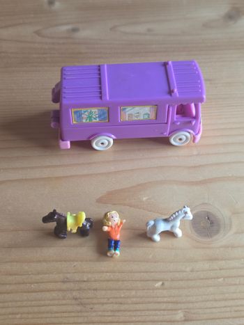 Camping Car Polly pocket Bluebird Vintage 1994 