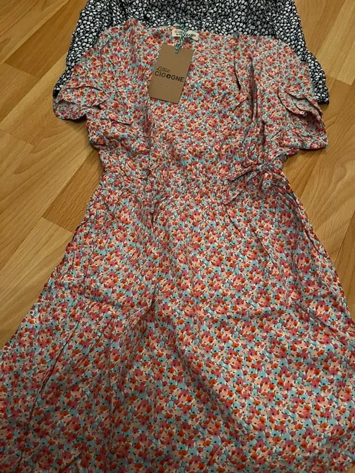 Lot de 2 robes fille 6 ans LC kids by Little cigogne - photo numéro 2