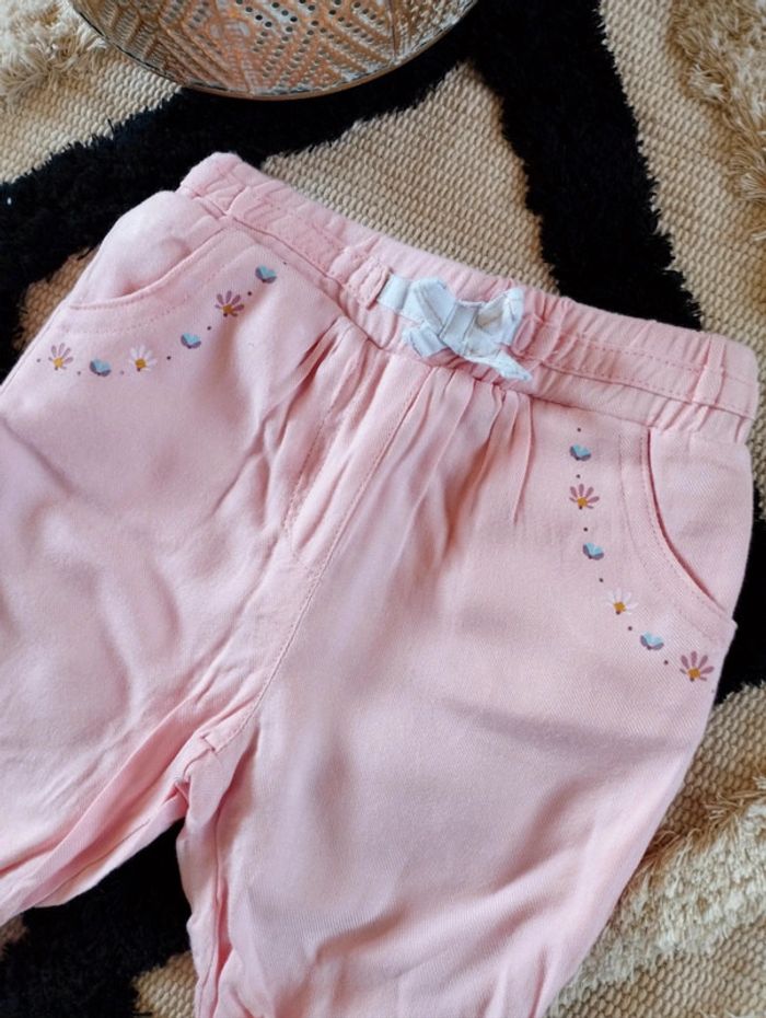 pantalon rose leger rose pâle - photo numéro 2