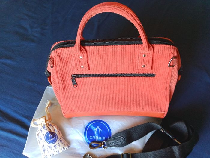 Cabaia Crossbody Medium velours - photo numéro 2