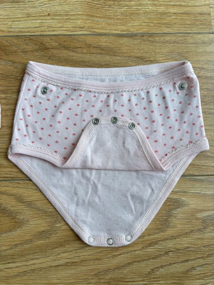 Lot de bodies-culottes 2 en 1 bébé fille Petit Bateau 36M - photo numéro 12