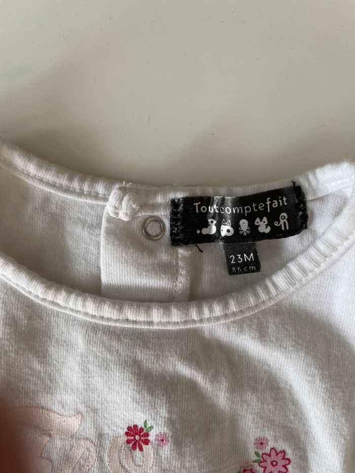 Tunique manche courte bebe - photo numéro 3