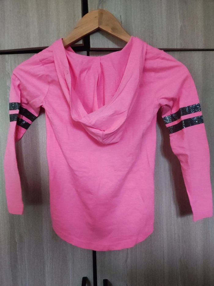 Sweat capuche rose Lol pailleté 8 ans BPC - photo numéro 4