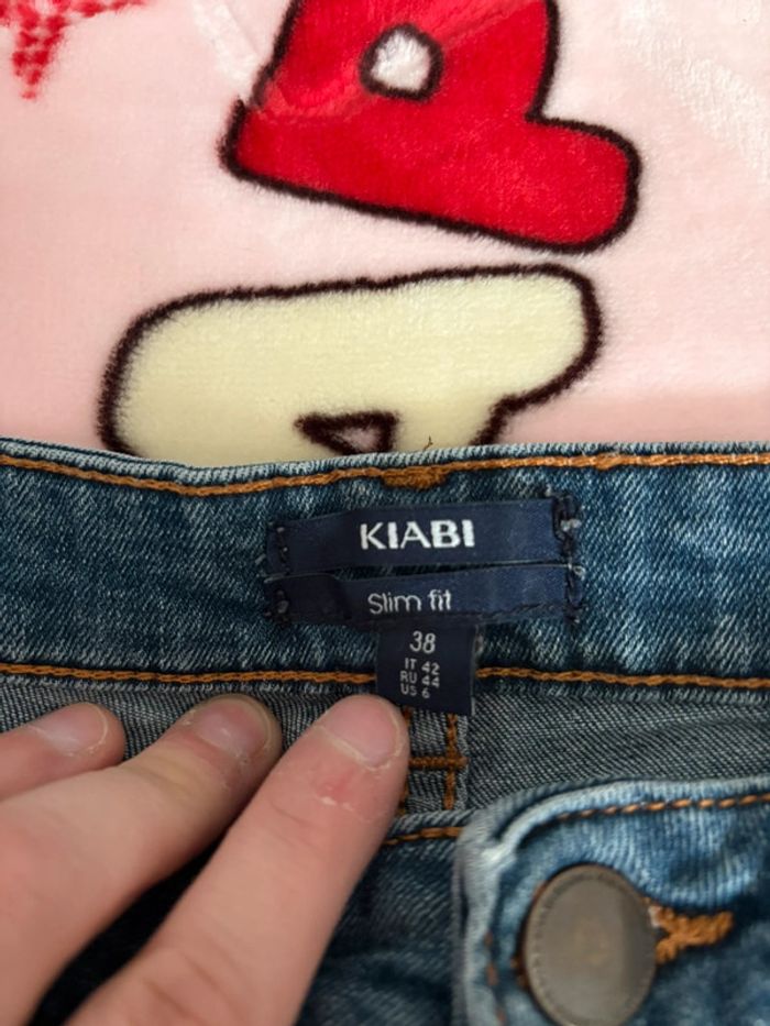 Jeans slim bleu - photo numéro 4