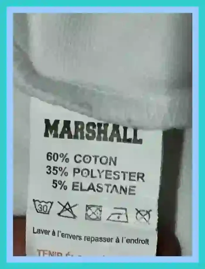 Gilet zippée à capuche Marshall Blanc et bleu azur garçon 12 ans - 7526939881 - photo numéro 3