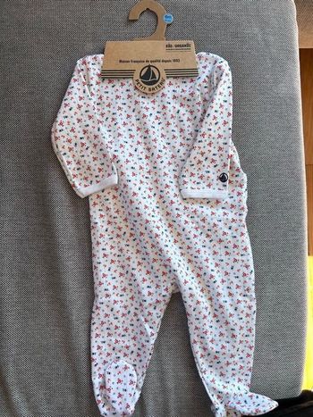Dors bien /pyjama 1 pièce/ grenouillère Petit Bateau 