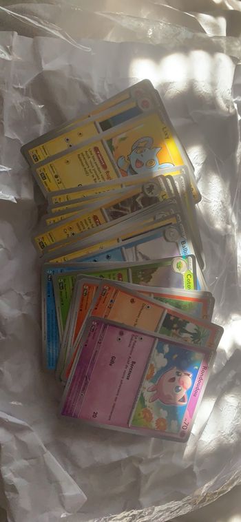 lot de 50 cartes pokemon evolution a paldea neuf