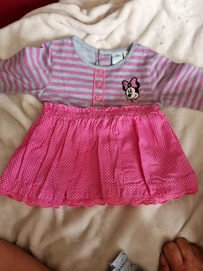 Ensemble disney minnie 12 mois - photo numéro 2
