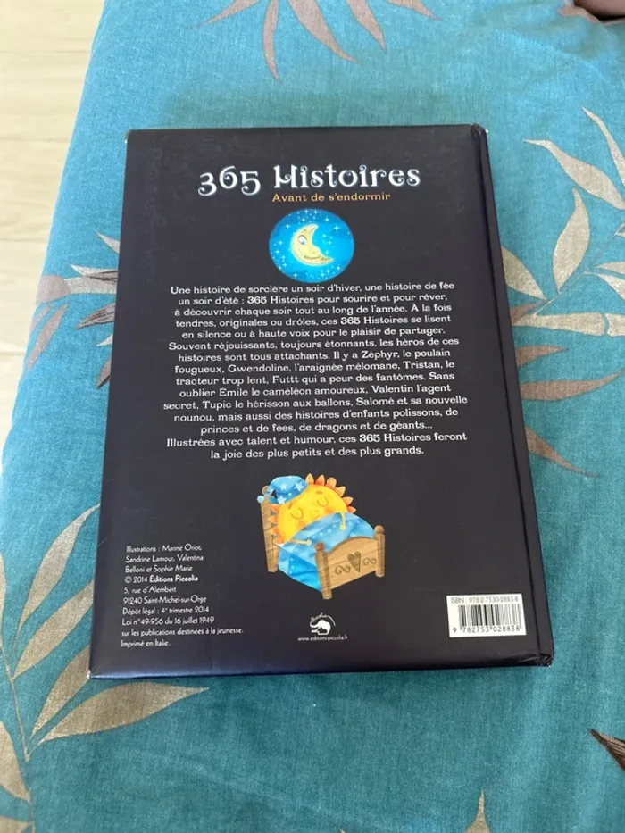 Livre 365 histoires avant de s’endormir - photo numéro 2