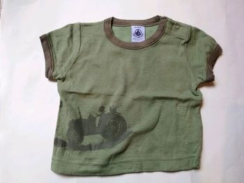 Tshirt MC 3 mois Petit Bateau