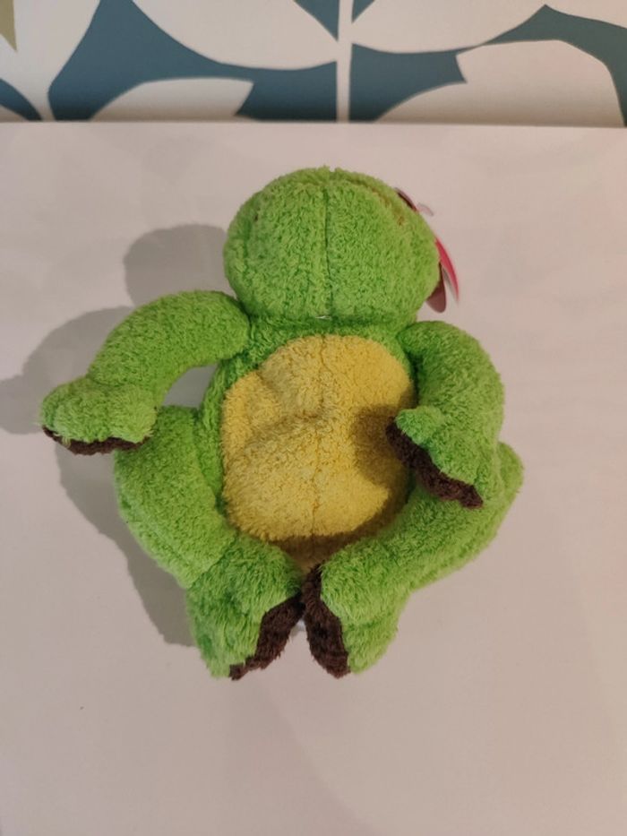Peluche doudou grenouille gipsy - photo numéro 4