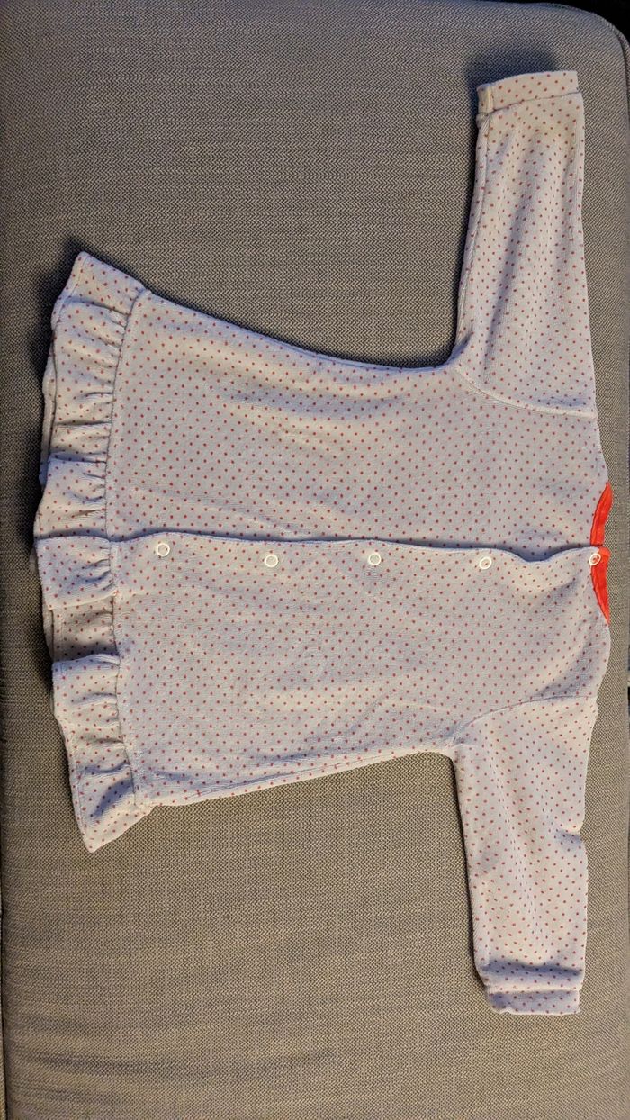 Ensemble robe+ manteau d'hiver taille 18 mois - photo numéro 3