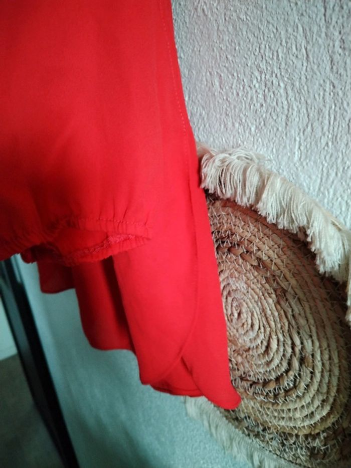 Blouse rouge c&a 44 - photo numéro 3