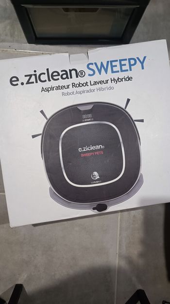 Aspirateur robot E.ziclean Sweepy.