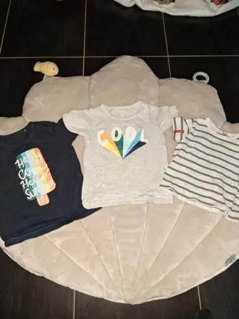 Lot de 3 t-shirt manche courte