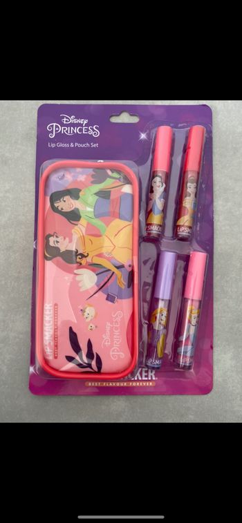 Trousse avec 4 gloss Princesse
