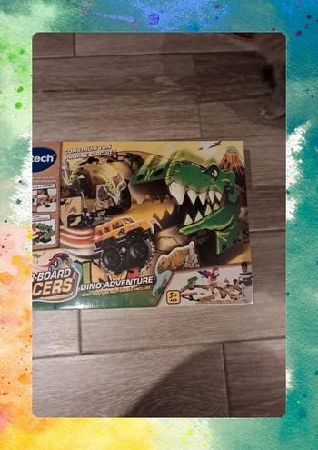 VTech Dino – Circuit + voiture – Neuf