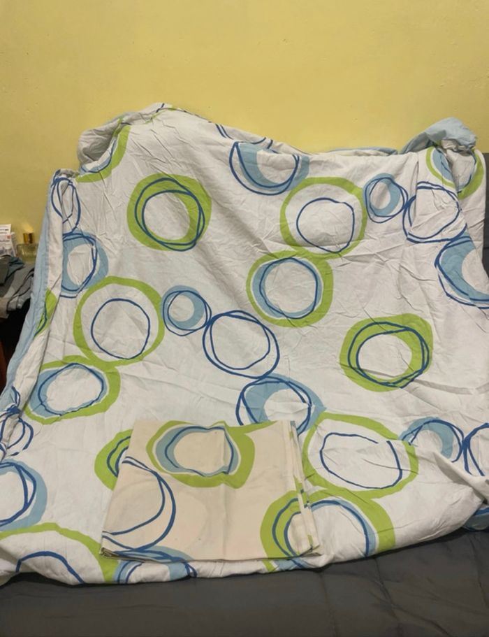 Housse de couette et taie d oreiller