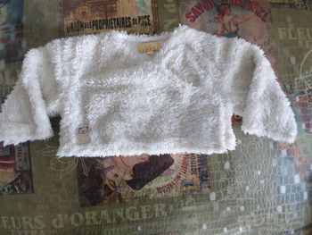 Gilet bolero moumoute 9 mois