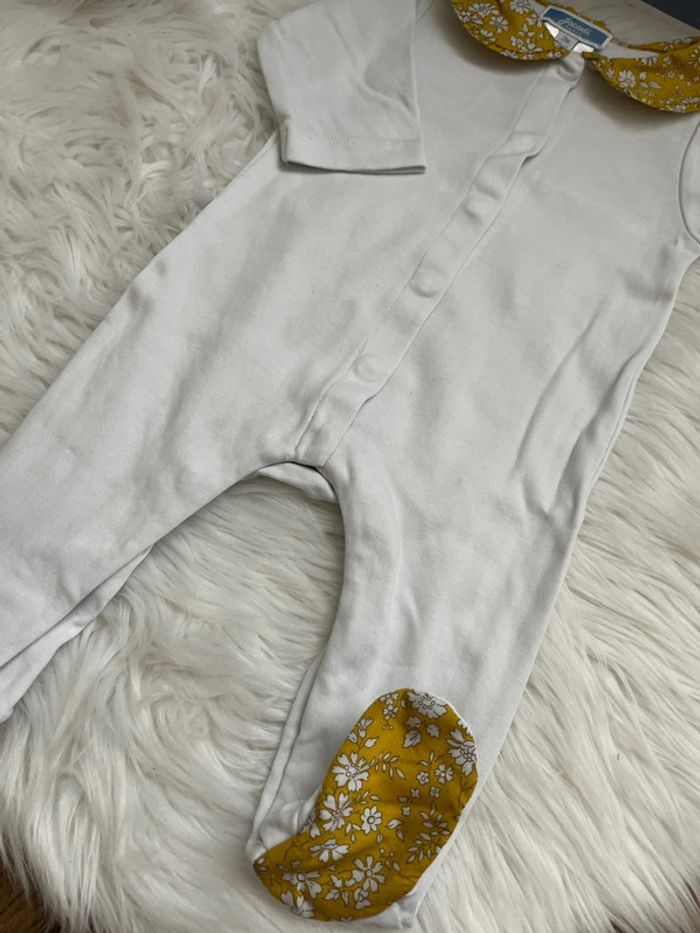 Grenouillère col capel moutarde - photo numéro 3