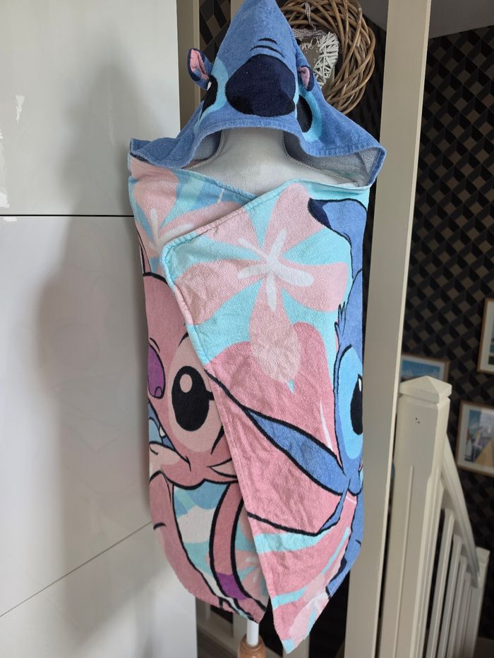 Serviette de bain stitch et angel - photo numéro 1