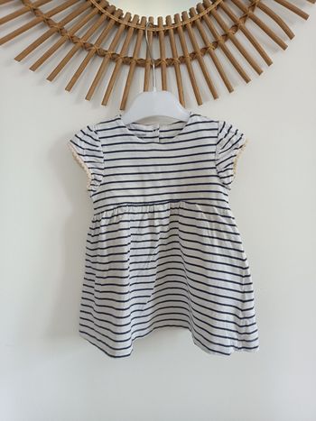 Robe marinière 18mois Vertbaudet