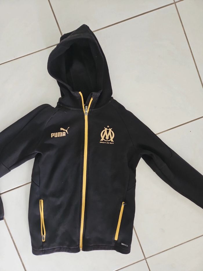 Veste à capuche OM Puma 13/14 ans cont6 - photo numéro 4