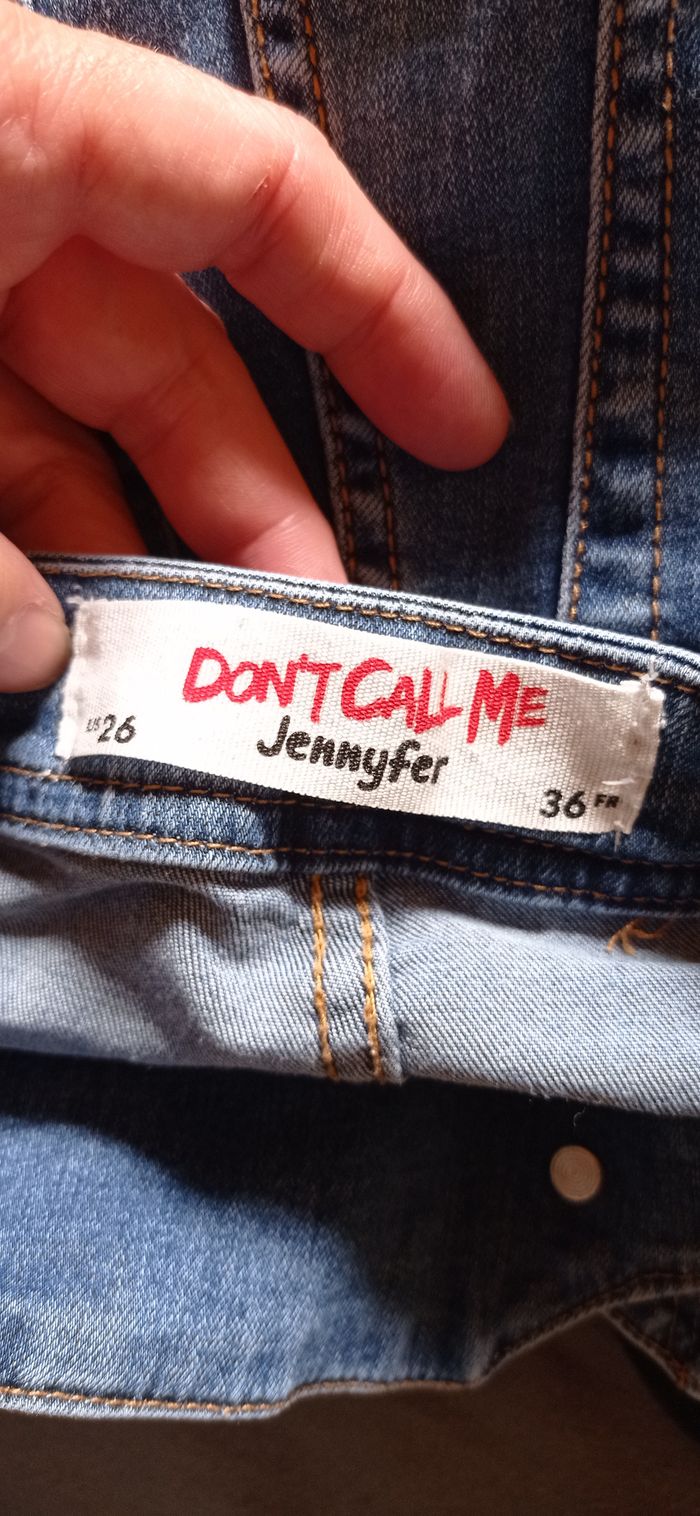 🌸Jean taille haute, Jennyfer, taille 36 - photo numéro 5