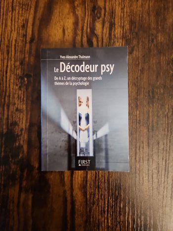 Livre : Le decodeur psy