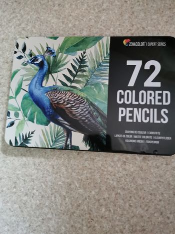 Boîte de 72 crayons de couleur